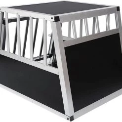 EUGAD Tiertransportbox, Hundetransportbox Alu Hundebox Reisebox Autobox für kleine/mittlere Hunde Französische Bulldogge Beagle Terriers Dackel Shiba Inu 69 x 54 x 50 cm L 8 EUGAD Tiertransportbox, Hundetransportbox Alu Hundebox Reisebox Autobox für kleine/mittlere Hunde Französische Bulldogge Beagle Terriers Dackel Shiba Inu 69 x 54 x 50 cm L -TischStuhl Verkäufe 686ad542 da59 58d3 b1e3 55fb30c42965