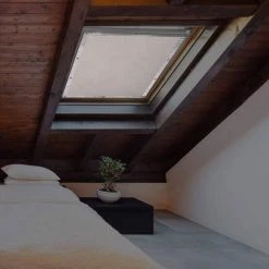 Fensterfolie, EUGAD, Thermo Rollo Dachfenster ohne Bohren Sonnenschutz Beige, Blau, Grau -TischStuhl Verkäufe 68738662 54e5 58dc ad58 f4ae31fd107e