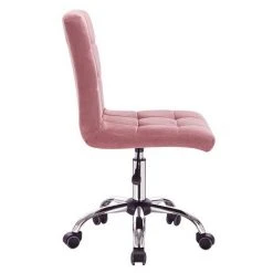 EUGAD Schreibtischstuhl, Arbeitshocker Bürohocker Samt Metall, 360° drehbar, Rosa Hellgrau 17 EUGAD Schreibtischstuhl, Arbeitshocker Bürohocker Samt Metall, 360° drehbar, Rosa Hellgrau -TischStuhl Verkäufe 6c1da412 d545 54c6 a1a5 12f654164748