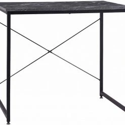 EUGAD Schreibtisch, Computertisch Esstisch Holz Stahl 80x60x70 cm Holz Vintage+schwarz Hell Eiche+schwarz, Hell Eiche+wei&szlig;, Marmor+schwarz -TischStuhl Verkäufe 708c5291 8990 5be5 9e58 932d1f437607