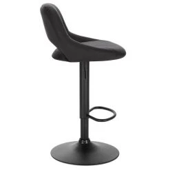 EUGAD Barhocker, 4er-Set Tresenhocker aus Kunstleder Gestell aus Stahl Dunkelbraun Anthrazit, Grau -TischStuhl Verkäufe 72499748 837e 5966 80d4 3e42da417d5d