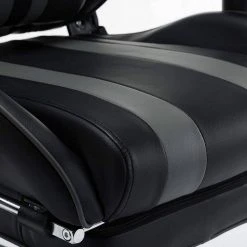 EUGAD Gaming-Stuhl (1 Stück), mit Fußstütze Racing Stuhl Drehstuhl Bürostuhl Schreibtischstuhl PC Stuhl mit Wippfunktion Höhenverstellbar Kunstleder Weiß Grau, Rot, Wei&szlig; -TischStuhl Verkäufe 737534e2 ffb7 4d4f b363 7d46d2acb0d1