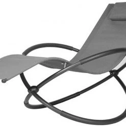 EUGAD Schaukelstuhl, 2tlg Schaukelstuhl Gartenliege Schwingstuhl für Terrasse Balkon Schwarz Grau -TischStuhl Verkäufe 74d82ea1 887b 52f1 983a 88b6b16bba19