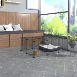 EUGAD Freigehege, Freigehege DIY Laufstall Kleintiere 109x74x39cm -TischStuhl Verkäufe 78f131f0 23a5 5138 83a7 b8453e0be8fa