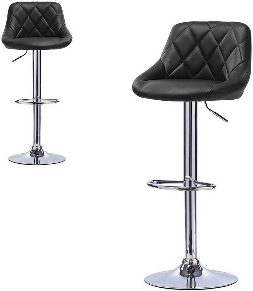 EUGAD Barhocker, 2er-Set Barstühle, höhenverstellbar, 360°drehbar Weiß Bordeaux, Cremeweiß, Grau, Khaki, Rot, Schwarz, Weiß 31 EUGAD Barhocker, 2er-Set Barstühle, höhenverstellbar, 360°drehbar Weiß Bordeaux, Cremeweiß, Grau, Khaki, Rot, Schwarz, Weiß – Bild 31