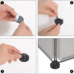 EUGAD Freigehege, Freigehege für Kaninchen Hasen Meerschweinchen Welpenauslauf DIY, 12 Platten 145 x 75 x 46 cm Grau, Schwarz, Transparent, Weiß -TischStuhl Verkäufe 7c532db4 92da 56e6 a2ff 08fc2fa3c447