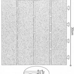 EUGAD WPC-Fliesen, 22 Stück WPC Terrassenfliesen in T-Form 30x30cm Dunkelgrau Anthrazit, Braun, Hellgrau -TischStuhl Verkäufe 7e85e16e 81e4 5eb1 8437 65156ceb93ff