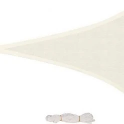 EUGAD Sonnensegel »0211ZYF«, Sonnenschutz Terrasse HDPE Dreieckig Creme -TischStuhl Verkäufe 7fb2e38e d4de 5ed6 a2f0 01215b278678