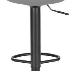 EUGAD Barhocker (Set, 2 St), 2er-Set mit Rückenlehne, Barstühle Höhenverstellbar und 360° Drehbar, Zeitgenössisch für Esszimmer, Bar Grau Schwarz -TischStuhl Verkäufe 8131ad16 412a 5641 bbd4 9786d3bdfa74