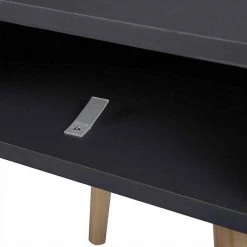 EUGAD Nachttisch, Beistelltisch mit Schublade Nachtkommode, Holzbeine MDF, Grau Wei&szlig; -TischStuhl Verkäufe 8173835e 4720 5ba3 a42b 12cd0fca490f