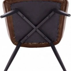 EUGAD Esszimmerstuhl, 2er-Set Esszimmerstuhl aus Kunstleder Metallbeine Dunkelbraun Schwarz -TischStuhl Verkäufe 8372e42f 5deb 5d2f 8154 ad58f92dc0cf