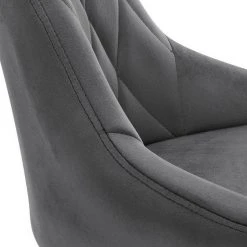 EUGAD Schreibtischstuhl (1 Stück), Bürohocker Rollhocker mit Rollen, Samt, höhenverstellbar, Rosa Dunkellgrau, Hellgrau 40 EUGAD Schreibtischstuhl (1 Stück), Bürohocker Rollhocker mit Rollen, Samt, höhenverstellbar, Rosa Dunkellgrau, Hellgrau -TischStuhl Verkäufe 85a78ae1 319e 52de a944 b342812b97ba