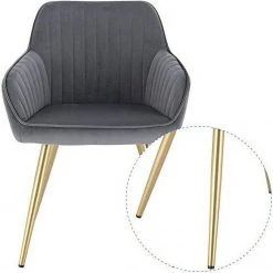 EUGAD Polsterstuhl (Set, 1 Stück), Esszimmerstuhl Küchenstuhl Samt, mit goldener Metallbeinen Blau, Bordeaux, Dunkelgrau, Dunkelgrün, Hellgrau, Rosa, Schwarz 52 EUGAD Polsterstuhl (Set, 1 Stück), Esszimmerstuhl Küchenstuhl Samt, mit goldener Metallbeinen Blau, Bordeaux, Dunkelgrau, Dunkelgrün, Hellgrau, Rosa, Schwarz -TischStuhl Verkäufe 8bbb3929 f6a1 4873 8b00 4c133f149c94