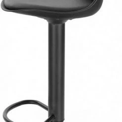 EUGAD Barhocker, mit Rückenlehne, Barstühle Höhenverstellbar und 360° Drehbar, Zeitgenössisch für Esszimmer, Bar Schwarz Grau -TischStuhl Verkäufe 8c2473df a9d2 5b13 b67f b4b835f59bec