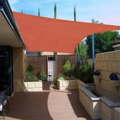 EUGAD Sonnensegel »Z-SSS1188ter21«, Sonnenschutz wasserabweisend HDPE Terrakotta 250 x 350 x 250 cm -TischStuhl Verkäufe 8ee91b5c 4877 59f4 a5f5 f45319eb842e