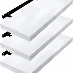 EUGAD Wandregal, 3er-Set Wandregal in verschiedenen Farben & Größen Weiß Schwarz, Wei&szlig; -TischStuhl Verkäufe 8fa7a2d5 2a5f 5d46 9400 c3fe7b147151