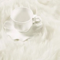 Teppich, EUGAD, Lammfell Schaffell echtes Naturfell Wohnzimmer Bettvorleger Sofa Matte Grau Wei&szlig; -TischStuhl Verkäufe 90d74e1a 75fe 5c6f 8c3a a419c1b2ecb0