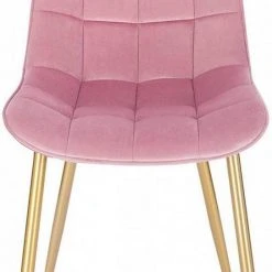 EUGAD Esszimmerstuhl, 6er-Set Küchenstühle Wohnzimmerstuhl mit Rückenlehne, Samt Sitzfläche, Gold Beine Schwarz Dunkelgrün, Grau, Rosa -TischStuhl Verkäufe 925c0709 9dc4 5476 8ec3 20af908bab29