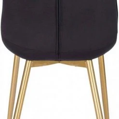 EUGAD Esszimmerstuhl, 6er-Set Küchenstühle Wohnzimmerstuhl mit Rückenlehne, Samt Sitzfläche, Gold Beine Schwarz Dunkelgrün, Grau, Rosa -TischStuhl Verkäufe 92dcb125 0ab9 5967 9b9e 6c243e1dbf44