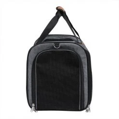 EUGAD Tiertransporttasche bis 8,00 kg, Katzentragetasche Hundetragetasche Schultertasche Haustiertasche Faltbare Transporttasche Reisetasche Traglast Oxford mit Schultergurt Grau 45x30x35cm -TischStuhl Verkäufe 935acdeb 675d 4df1 a967 3c18f3ffb3a8