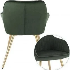 EUGAD Polsterstuhl (Set, 1 Stück), Esszimmerstuhl Küchenstuhl Samt, mit goldener Metallbeinen Blau, Bordeaux, Dunkelgrau, Dunkelgrün, Hellgrau, Rosa, Schwarz 65 EUGAD Polsterstuhl (Set, 1 Stück), Esszimmerstuhl Küchenstuhl Samt, mit goldener Metallbeinen Blau, Bordeaux, Dunkelgrau, Dunkelgrün, Hellgrau, Rosa, Schwarz -TischStuhl Verkäufe 9579a06c 37cc 4060 a8b1 1387f45189f1