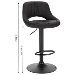 EUGAD Barhocker, 4er-Set Tresenhocker aus Kunstleder Gestell aus Stahl Dunkelbraun Anthrazit, Grau -TischStuhl Verkäufe 9826c168 bccc 5331 938a 37cf9c3a46f7