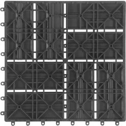 EUGAD WPC-Fliesen, 11 Stück WPC Terrassenfliesen Klickfliesen 30x30cm Hellgrau Anthrazit, Coffee, Dunkelgrau -TischStuhl Verkäufe 9953ac07 55bc 56f1 a53e 002e55d5d8c4