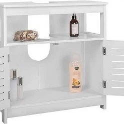 EUGAD Waschbeckenunterschrank Badezimmerschrank Unterschrank Waschtisch Badschrank mit 2 Türen mit Ablage 60x30x60 cm Weiß 10 EUGAD Waschbeckenunterschrank Badezimmerschrank Unterschrank Waschtisch Badschrank mit 2 Türen mit Ablage 60x30x60 cm Weiß -TischStuhl Verkäufe 999c427b 5c8c 5f7c a6a6 5bbdcc4973fc