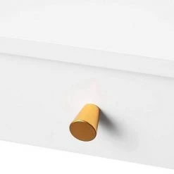 EUGAD Nachttisch, 2er-Set Nachtkommode Sofatisch Kaffeetisch Beistelltisch Nachtschrank für Wohnzimmer Schlafzimmer mit Schublade mit Ablage aus MDF Weiß -TischStuhl Verkäufe 999cd095 c486 55af 979f c567df0f534a