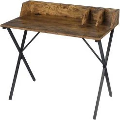 EUGAD Schreibtisch, 90x50x73CM Bürotisch PC Tisch Arbeitstisch für Home, Büro Metall + MDF Holzoptik Vintage -TischStuhl Verkäufe 9b88f14e 2e11 56ba b369 9d44c818a5d4