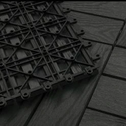 EUGAD WPC-Fliesen, WPC Fliesen Klickfliesen in Holzoptik 22 Stücke für 2m² Hellgrau Anthrazit, Braun, Coffee -TischStuhl Verkäufe 9cf0ea0d 9c0f 5f27 a94a b474ec06b47d