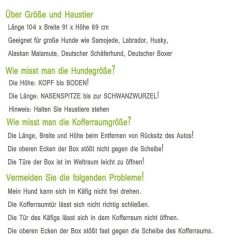EUGAD Tiertransportbox, Hundetransportbox Alu Doppel Hundebox Reisebox für große Hunde Husky Samojede Weimaraner Labrador Deutscher Schäferhund Boxer 104x91x69cm -TischStuhl Verkäufe 9e429d85 b5d8 4b67 949e 516f44db0a3a