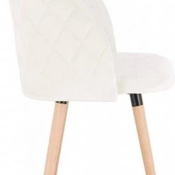 EUGAD Esszimmerstuhl, Esszimmerstuhl Küchenstuhl aus Samt Massivholz Rosa Cremeweiß -TischStuhl Verkäufe a0010270 b999 5120 9c88 6b9c46d49e4a