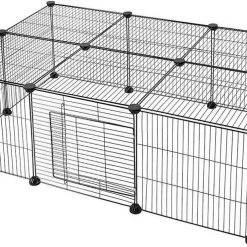 EUGAD Freigehege, Freigehege DIY Laufstall Kleintiere 109x74x39cm -TischStuhl Verkäufe a422f44d 4175 5498 b466 d9984e8d6710