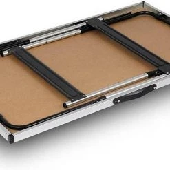 EUGAD Campingtisch, Campingtisch Alu Klapptisch, Tischplatte aus MDF, Schwarz Eiche, Grau -TischStuhl Verkäufe a510b94c 701b 53b2 9a1b 2c43fc0335db