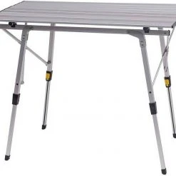 EUGAD Campingtisch, Camping Klapptisch aus Aluminium, mit Tragetasche, Höhenverstellbarer, 90x52.2x(45-72)cm -TischStuhl Verkäufe a5d118ad 30e2 566b b064 583e57ec1f5a