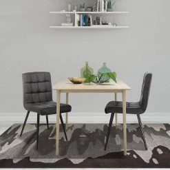 EUGAD Esszimmerstuhl (2 Stück), Polsterstuhl Wohnzimmerstuhl Samtstuhl Sessel mit Rückenlehne, Metallbeine, Sitzfläche aus Samt, Dunkelgrün Blau, Creme, Dunkelgrau, Dunkelgr&uuml;n, Hellgrau, Rosa -TischStuhl Verkäufe a5f88218 fbfb 4729 adbc 4d2257659477