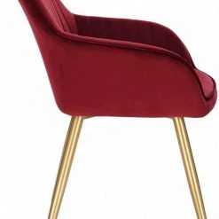 EUGAD Esszimmerstuhl, stühle 2er-Set,Samt,mit goldener Metallbeinen Blau, Bordeaux, Dunkelgrau, Dunkelgr&uuml;n, Hellgrau, Rosa, Schwarz -TischStuhl Verkäufe a7de2276 8bc9 5fc5 9e48 16cdf32502b7