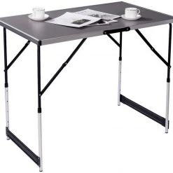 EUGAD Campingtisch, Campingtisch Alu Klapptisch, Tischplatte aus MDF, Schwarz Eiche, Grau -TischStuhl Verkäufe a878b5a1 72c0 5051 8951 f9bf721904b7