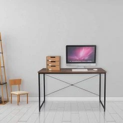 EUGAD Schreibtisch, mit Bücherregal 120x60x70 cm Schwarz Marmor Holz Vintage -TischStuhl Verkäufe a8a967df b3fa 5db7 a4b0 b6a448c5b87e