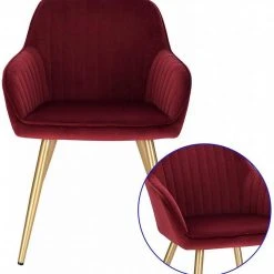 EUGAD Polsterstuhl (Set, 1 Stück), Esszimmerstuhl Küchenstuhl Samt, mit goldener Metallbeinen Blau, Bordeaux, Dunkelgrau, Dunkelgrün, Hellgrau, Rosa, Schwarz 80 EUGAD Polsterstuhl (Set, 1 Stück), Esszimmerstuhl Küchenstuhl Samt, mit goldener Metallbeinen Blau, Bordeaux, Dunkelgrau, Dunkelgrün, Hellgrau, Rosa, Schwarz -TischStuhl Verkäufe ab0634cb d8cc 5778 b531 35e59af398d0