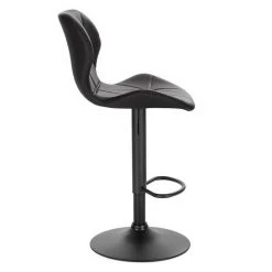 EUGAD Barhocker (2 St), 2er-Set höhenverstellbar und drenbar mit Rückenlehne aus Kunstleder Stahl Grau Anthrazit, Braun, Dunkelbraun -TischStuhl Verkäufe ab08a995 afad 5954 a397 cb2cb2a638a2