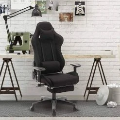 EUGAD Gaming Chair, Bürostuhl, Gaming Stuhl, Stoffbezug Rot Grau, Schwarz -TischStuhl Verkäufe ab0c7dfe d905 54e6 b318 906788d21220