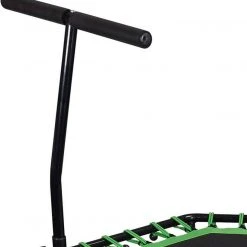 EUGAD Fitnesstrampolin, Fitness Trampolin Indoor Faltbar Ø 126cm mit höhenverstellbarem Haltegriff, leise Gummiseilfederung, belastbar bis 120 kg Gr&uuml;n, Schwarz -TischStuhl Verkäufe ac68c06f c5c8 4958 80c9 e7a9d2eadb47