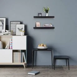 EUGAD Wandregal, 3er-Set Wandregal in verschiedenen Farben & Größen Weiß Schwarz, Wei&szlig; -TischStuhl Verkäufe afb10f5b a6a7 47f8 a3d6 579d7808f3f3