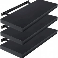 EUGAD Wandregal, 3er-Set Wandregal in verschiedenen Farben & Größen Weiß Schwarz, Wei&szlig; -TischStuhl Verkäufe b1818746 cee5 54f1 a8ea 8e5e9024d2fb