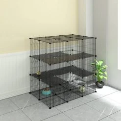 EUGAD Freigehege, Freigehege Laufstall Kleintiere 109x74x109cm -TischStuhl Verkäufe b2b0d617 3e02 5797 98e1 df674c450c14