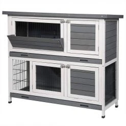 EUGAD Tierhaus, Hasenstall Kaninchenstall Hasenkäfig Kleintierstall Meerschweinchen Massivholz Hellrot 120 x 50 x 100,5 cm Grau-Weiß, Hellbraun 37 EUGAD Tierhaus, Hasenstall Kaninchenstall Hasenkäfig Kleintierstall Meerschweinchen Massivholz Hellrot 120 x 50 x 100,5 cm Grau-Weiß, Hellbraun -TischStuhl Verkäufe b3146c13 6328 44ed 843d 2dda738d2240