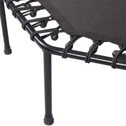 EUGAD Fitnesstrampolin, Fitness Trampolin Indoor Faltbar Ø 126cm mit höhenverstellbarem Haltegriff, leise Gummiseilfederung, belastbar bis 120 kg Gr&uuml;n, Schwarz -TischStuhl Verkäufe b47e8629 eeab 4abd 86bd 2c2d4c4af3af