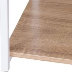 EUGAD Kleiderständer, Garderobenständer mit 2 Ablagen Holz Metall Schwarz-Hell Eiche Schwarz-Vintage, Wei&szlig;-Eiche -TischStuhl Verkäufe b4d86984 80f2 5530 8afc 1765012adf90